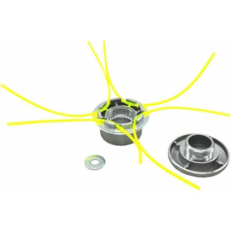Testina Universale Alluminio Per Decespugliatore Rasaerba Tagliaerba 4 FILI ST5