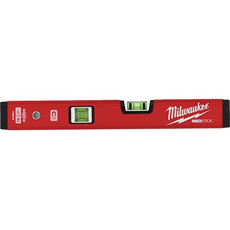 Livella Tubolare Magnetica Milwaukee 40 cm Nera e Rossa (1/4)