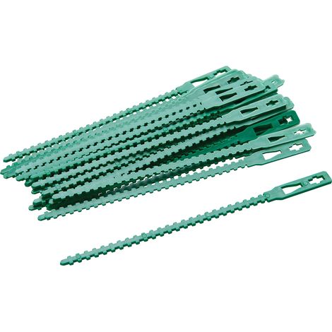 30 x verstellbare Pflanzenbinder 135 mm