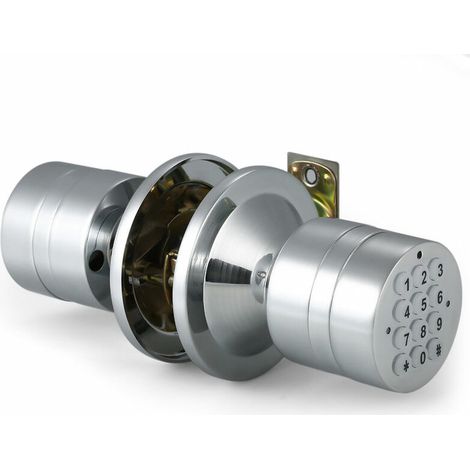 Serrure De Porte Numerique, Avec Fonction Bt, Prise En Charge Des Telephones Mobiles Ios Et Android (1/5)