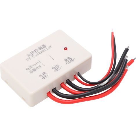 Régulateur de charge solaire IP65 étanche PV Contrôleur Intelligent pour Batterie Panneau Caravane Bateau Type B (Sortie Continue pour Surveillance) (1/5)