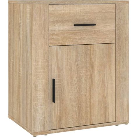 Maison Exclusive - Nachttisch Sonoma-Eiche 50x36x60 cm Holzwerkst