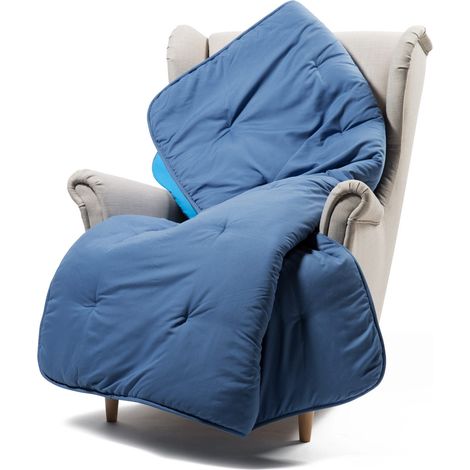 CALEFFI Scaldotto - Plaid Divano e Letto 130x170 cm Morbida Microfibra Calda Avvolgente, Copridivano e Copriletto Trapuntato Artigianale e Lavabile, Coperta Copri Divano e Copri Letto Ottimo Comfort (1/2)