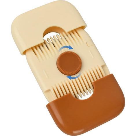 2-in-1 Haarschneidemaschine mit Kammaufsatz, Ponytrimmer, doppelseitigem Spliss-Trimmer, abnehmbarem Kammaufsatz, austauschbaren und verstellbaren Klingen 01 - (1/5)