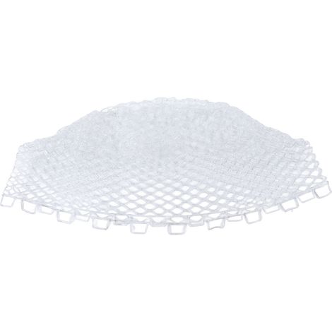 Épuisette de pêche robuste, maille 40 cm de profondeur, pliable, remplacement pour outil de pêche, blanc (1/5)