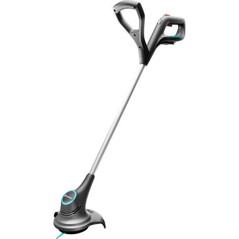 GARDENA Cortabordes de batería SmallCut 23cm /18V POWER FOR ALL Cargador y batería no incluidos, ancho de corte 23 cm, para 1000 m de bordes, mango ajustable y cabezal de corte orientable (14702-55)