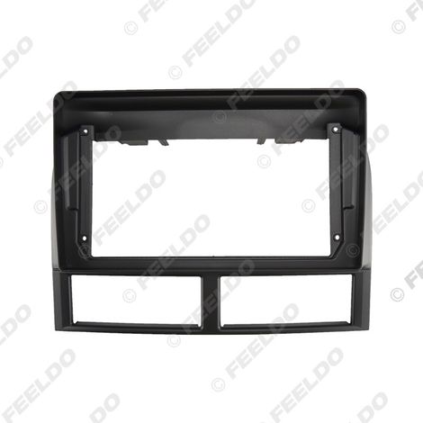Applicable au cadre de modification du système de navigation Android pour Jeep Grand Cherokee 2004-2005, cadre de panneau de haut-parleur de 9 pouces