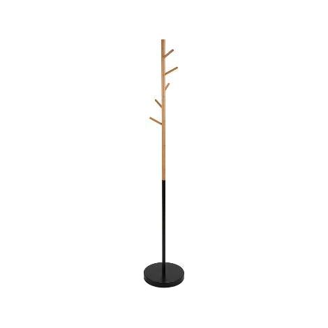 ANDREA HOUSE AX24536 Perchero Metal/Bambú Negro Ø30X170Cm - ref: AX24536