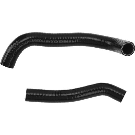 Kit de 2 durites de refroidissement en silicone étanches pour radiateur Arctic Cat DVX-400 (2007-2008), noir (1/5)