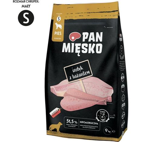 Trockenfutter für Hunde Mr. Meat Truthahn, Fasan, Gemüse, kleine Rassen, Chips, S 9 kg (1/3)