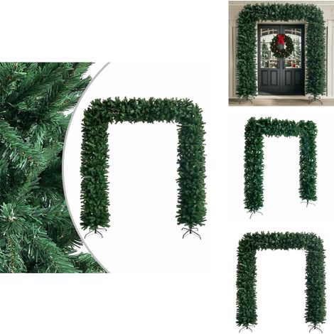 The Living Store Arche d'arbre de Noël Vert 240 cm - Arbre de Noël (1/5)