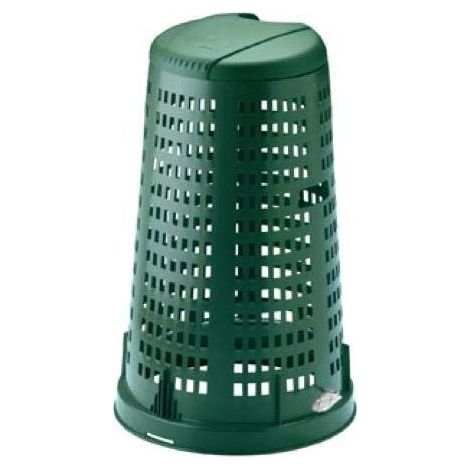 Poubelle Stefanplast 24702 avec couvercle capacité 100 litres