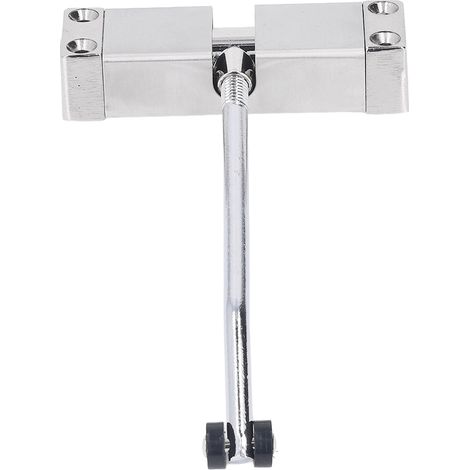 Ferme-porte automatique à ressort en aluminium moulé avec butée en acier laminé à froid pour porte d'hôtel en bois (1/5)