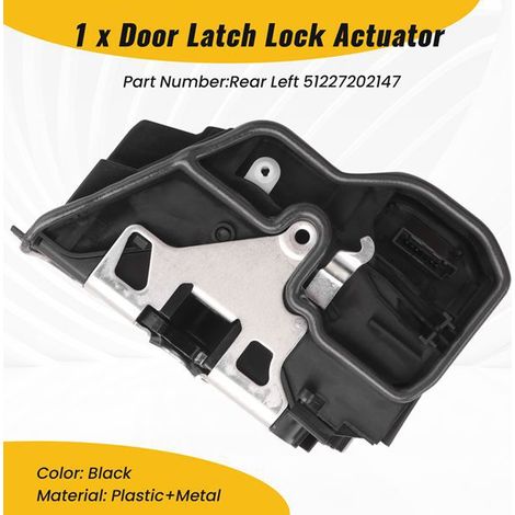 51227202147 is applicable to the left door lock actuator of BMW E60, E65, E70, E90, E92 and 328. (1/5)