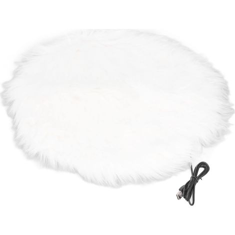 Coussin réglable pour animaux de compagnie, coussin chauffant pour chat électrique, couverture chauffant d'intérieur (1/5)