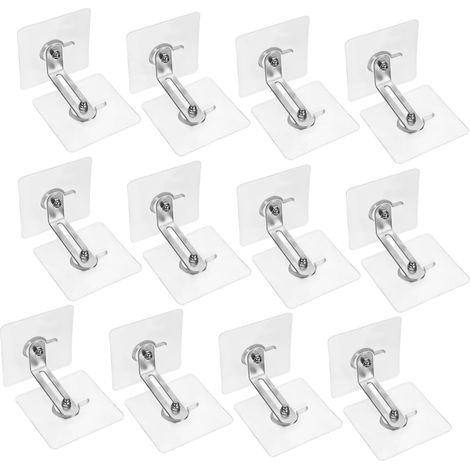 Kit de 20 fixations métalliques anti, basculement pour armoires (1/5)