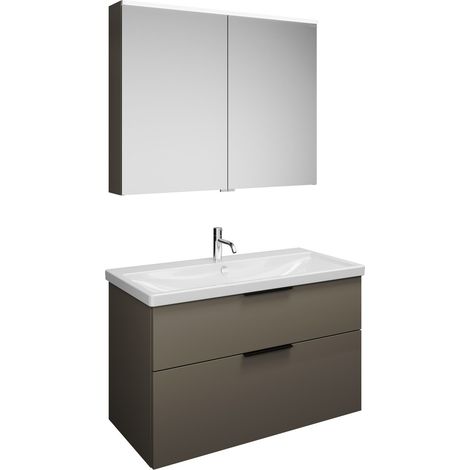 Burg Eqio SET Gris brillant/Blanc alpin GR0200D