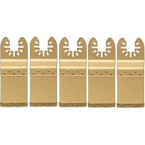5Pcs Universal Oscillating Diamond Saw Blade / Set for Release Fit Multi-Tool Blade Cutting Dics (1/5)