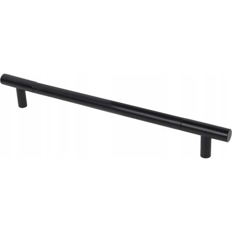 Maniglia nera per mobili, maniglia per mobili da cucina 192/232 mm (1/5)