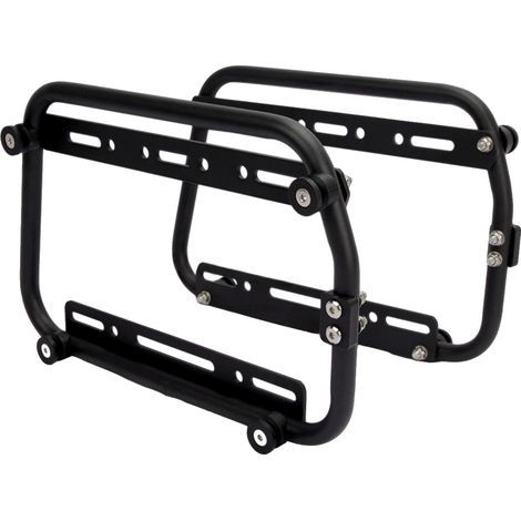 Caballete lateral para motocicleta, acero al carbono duradero, compatibilidad universal, diseño estándar. (1/2)