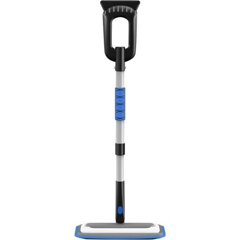 Grattoir à neige amovible de 70 cm et brosse à glace pour pare-brise et fenêtres de voiture, alliage d'aluminium avec poignée en éponge EVA, double usage pour la maison et la voiture