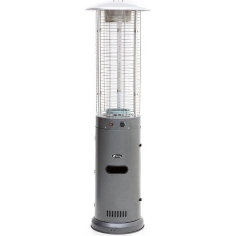 Stufa a cilindro da esterno sunny gpl grigio opaco (1/2)