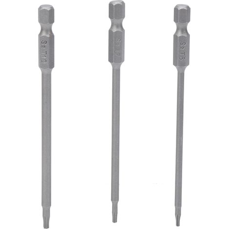 11 embouts de tournevis Torx de 75 mm avec trou central (1/5)