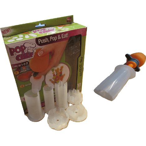 Fruit Shape Cutter Pop Chef - Vegetable Food Heart Star Circle Cut (1/5)