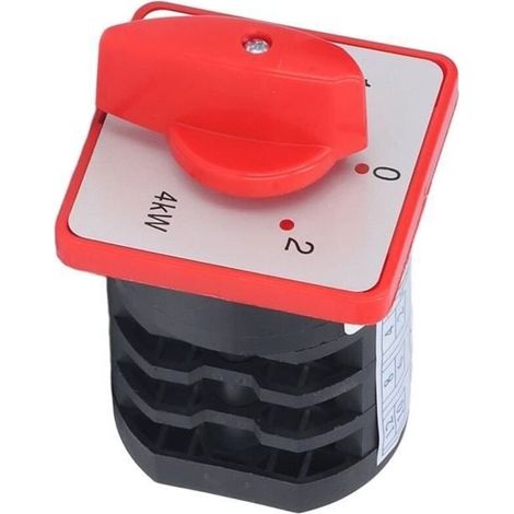 Interruptor de leva BERM, perilla giratoria de 3 polos y 3 posiciones, accesorio para electrónica de sensores (1/4)