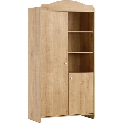 Schrank Megeve mit 2 Türen, Holzoptik, 199cm (1/4)