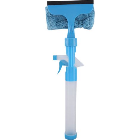 Pulitore Vetri 3-in-1 con Spruzzino e Tergivetro – 42,5 cm, Microfibra e PP, Design Ergonomico Antigraffio – Ideale per Finestre, Specchi e Auto (1/5)