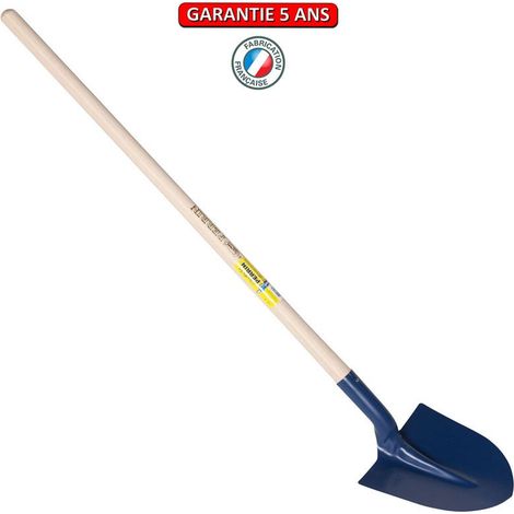 Erdschaufel, 27 cm Armierung, 1,30 m Stiel, für Maurer und Bauarbeiter OUTILS PERRIN