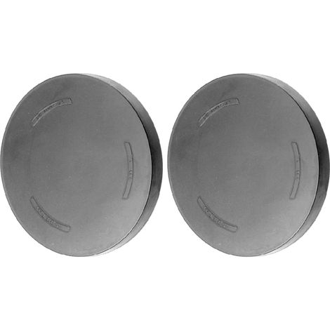 2x Capuchon d'extrémité résistance huiles et graisses caoutchouc nitrile avec bague de renforcement en métal Bouchon Etanchéité Arbre Boîtier Transmission Obturateur Moteur Tondeuse, 21 x 3mm