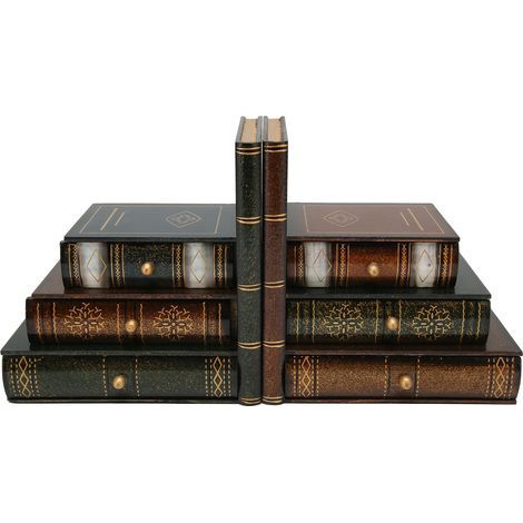 Vintage-Bücherständer mit Schubladen – Retro-Bücherregal-Dekoration (1/5)