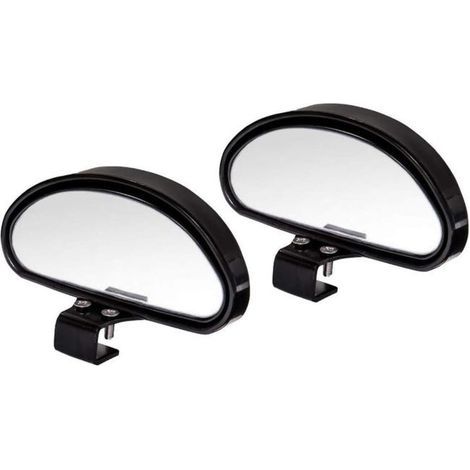 Blind Spot Rearview Mirror for All Cars - Adjustable Angle Convex Mirror (2 Pcs - A) (1/4)