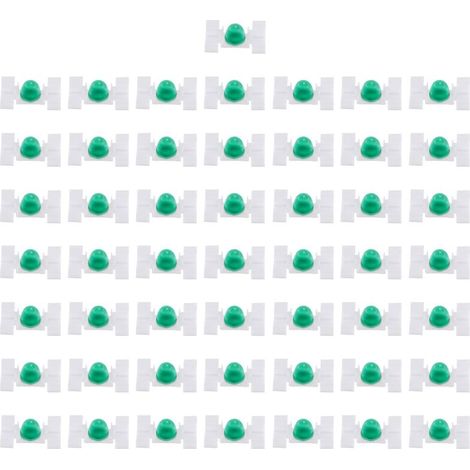 Jeffergarden 50 Pcs Blanc En Plastique Moulure De Porte De Voiture Garniture Clips Retenues Attaches Pour BMW Série 3 E36 E46 (1/5)
