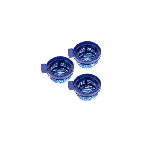 Lot de 3 filtres rechange aspirateur pour Samsung VS20A95923WFiltre jet sur mesure (1/5)