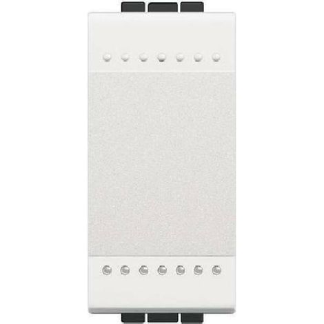 Conductor indice livinglight 1 polo 16a blanco color n4001n