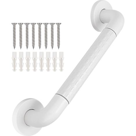 Barre d'appui de douche en acier inoxydable pour personnes âgées, barre d'appui de salle de bain antidérapante, 60 cm