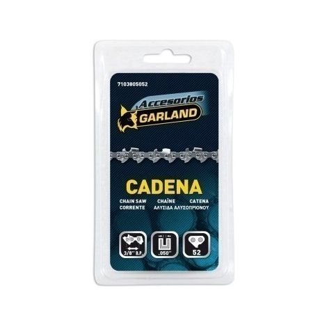 Cadena de motosierra para espada 14 pulg / 35 cm, 52 eslabones, 3/8 pulg b.p., espesor 0,050 pulg / 1,3 mm (1/5)