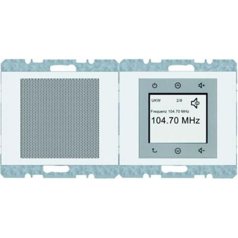Berker K.1 RADIO DAB+/BT PW GLÄN / BERKER 30807009 RADIO SET 30807009
