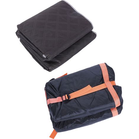 Tappetino Riscaldante per Sacco a Pelo – 3 Livelli di Temperatura, 4 Zone di Riscaldamento, Interfaccia USB e Type C – Tessuto Twill – Design Elegante e Portatile – Ideale per Campeggio, Escursionismo (1/5)
