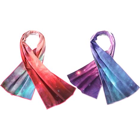Serviette De Refroidissement En Microfibre - Matériau Respirant À Évaporation Rapide - Pour Sport Yoga Course Et Extérieur - Lot De 1 (1/5)