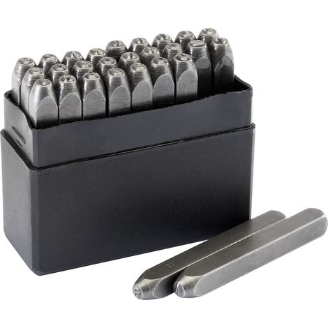 Draper A-Z Letter Stamp Set (1/8 Inch Size) – Complete Alphabet for Crafting and Labeling (1/5)