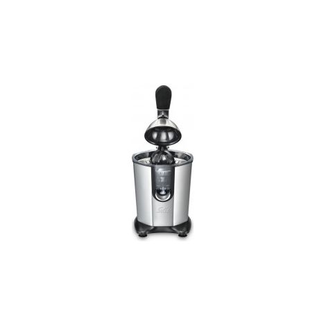 Solis 921.74 Spremiagrumi Elettrico 160 W Acciaio Inox con Avvio Automatico e Beccuccio Antigoccia colore Nero Acciaio Inox (1/4)