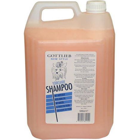 SHAMPOO YORKSHIRE CON OLIO DI MACADAMIA PER CANI 5 LITRI  OFFERTA ESCLUSIVA