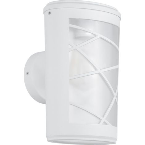 Lampada da parete per esterni Italux Paco White 5651WH7