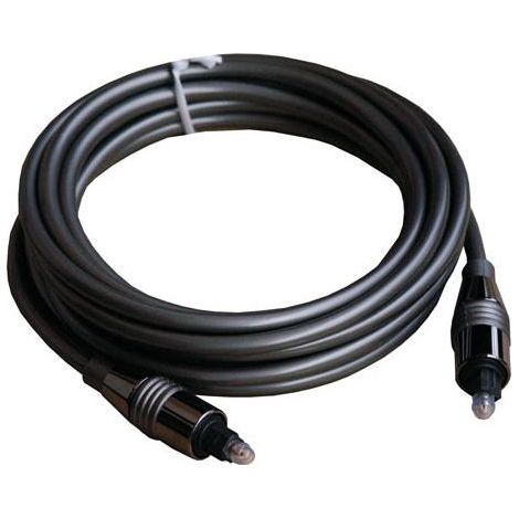 Karma Italiana CO 8450 InfiniBand/Glasfaserkabel 1 m Toslink Schwarz