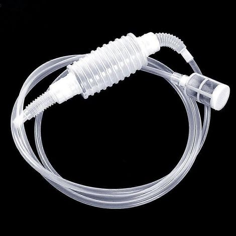 Pompe à eau manuelle avec tête de filtre, compatible avec les pompes à siphon pour le brassage à domicile, réutilisable (78,74 pouces). (1/5)