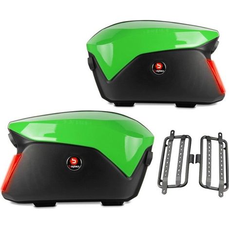 Set Valises laterales + supports pour Kawasaki Z 1000 / SX / 650 PX74GR
